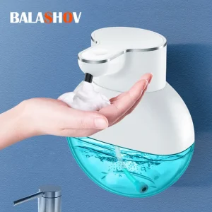 מתקן סבון אוטומטי קיר- USB נטען - קצף,ג'ל