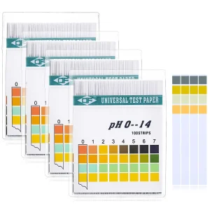 נייר לקמוס לבדיקת pH - 100 יחידות - בדיקת חומציות