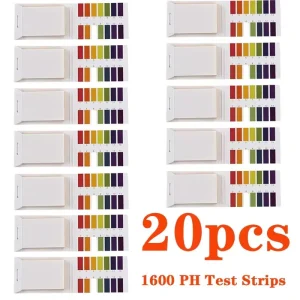 נייר לקמוס מקצועי - בדיקת pH 1-14 - 400,1600 יחידות