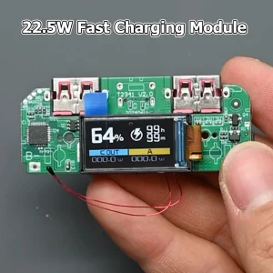 סוללת גיבוי 22.5W עם תצוגה דיגיטלית - טעינה מהירה