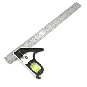 סט כלי מדידה Angle Square - נירוסטה ואלומיניום