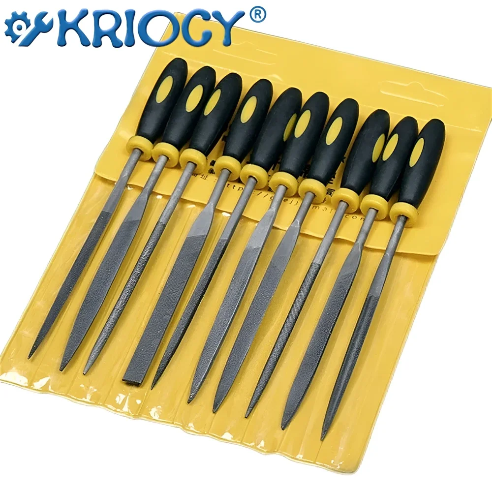 סט פצירות פלדת סגסוגת 5 יח׳ - לעבודות עץ מדויקות