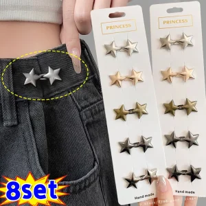 סיכות כוכב אלגנטיות להידוק מותן - סט אביזרים