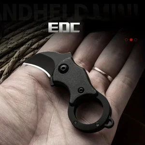 סכין מיני ניידת נירוסטה - Keychain EDC