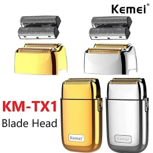 סכיני גילוח Kemei TX1 מקוריות - להבים חלופיים