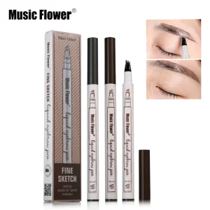 עיפרון גבות Music Flower - 4 צבעים עמיד למים