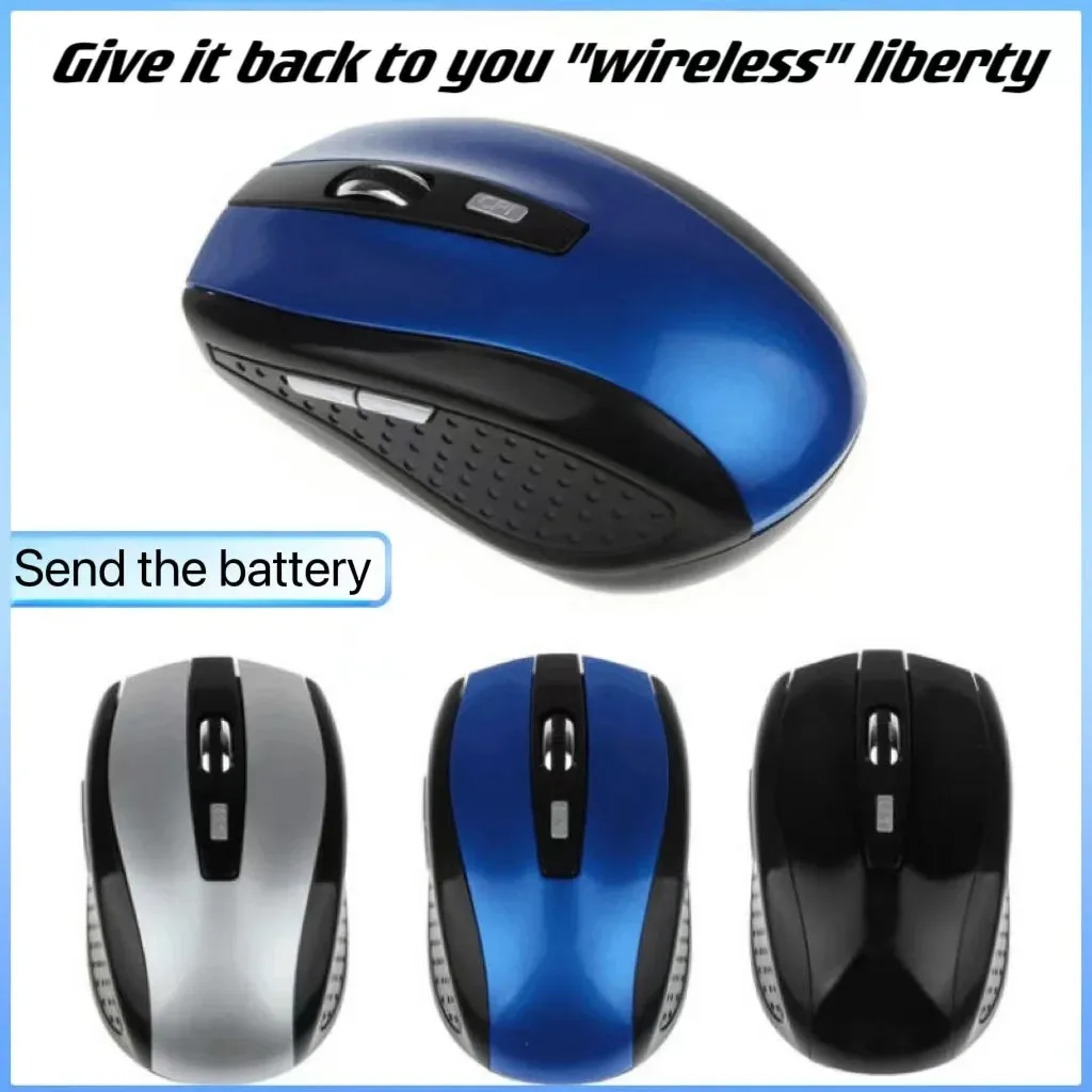 עכבר אלחוטי גיימינג 2.4G USB אופטי- ארגונומי