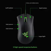 עכבר גיימינג Razer Deathadder Viper - מקצועי לגיימרים