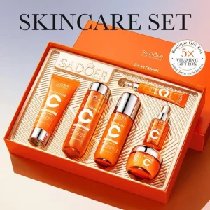 ערכת טיפוח פנים Vitamin C & Niacinamide - 6 ב-1