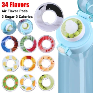 פודים בטעמי פירות לשיפור טעם מים - ללא סוכר