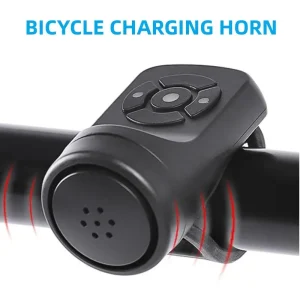 פעמון אופניים חשמלי מטען USB - אביזר בטיחותי לאופניים