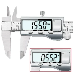 קליבר דיגיטלי נירוסטה 150 מ,מ - מדידה מדויקת