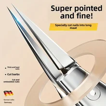 קליפר ציפורניים עבות לגדולים - להסרת ציפורן חודרנית