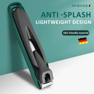 קליפר ציפורניים צבעוני - גוזר ציפורניים אנטי-התזה נתיק