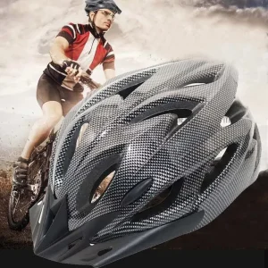 קסדת אופניים מומלצת - ריפוד נוח, סיבי פחמן, קלה