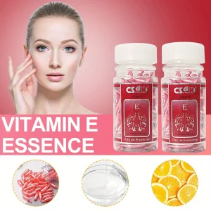 קפסולות סרום ויטמין E לפנים - לחות וטיפוח עמוק