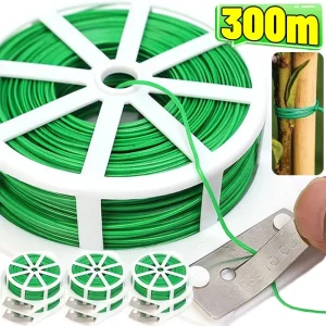 קשירת צמחים חוזרת-שימושית , לתמיכת פרחים וטיפוס