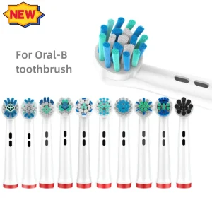ראשי מברשת שיניים חשמלית - 4 יח' , תואם Oral B לרגישים