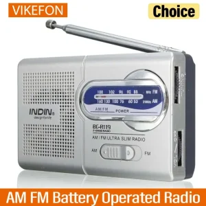 רדיו AM FM נייד BC-R119 - קליטה מעולה ועמידות