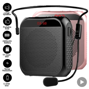 רמקול מגהפון נייד- הגברה חזקה למורה ואירועים