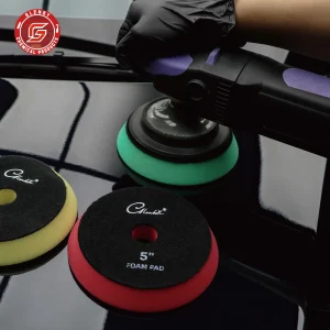רפידות ליטוש ספוג לרכב 5 אינץ' - קיט ליטוש מקצועי