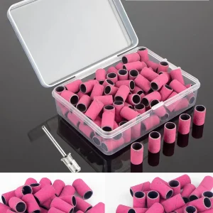 רצועות שיוף למניקור 100 יח'- הסרת ג'ל ולק