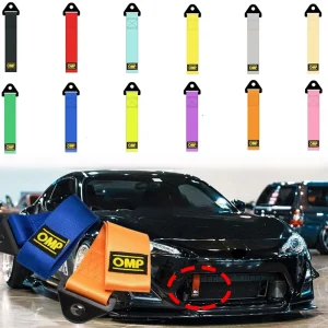 רצועת גרירה לרכב ניילון 26 ס,מ - חזקה במיוחד