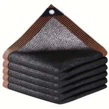 רשת הצללה שחורה - 70-80% הצללה לגינה