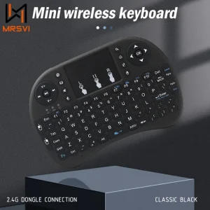שלט אלחוטי ל-TV Box - MRSVI I8 - שחור קלאסי