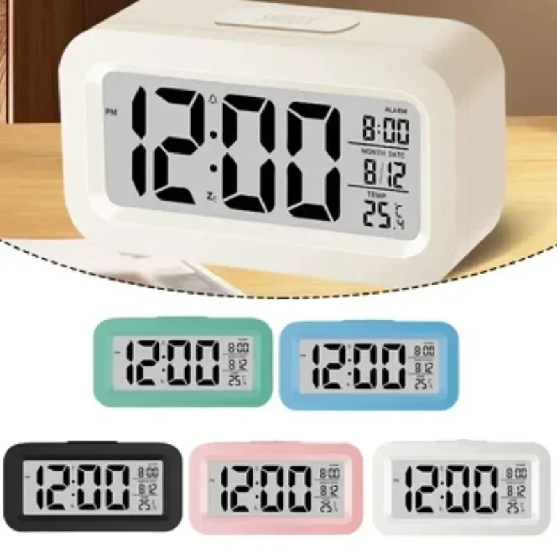 שעון מעורר דיגיטלי LED - קישוט שולחן חדר שינה