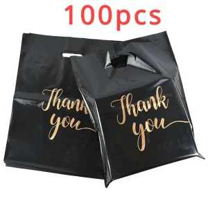 שקיות הפתעה שחורות לחג ההודיה- 100 יחידות