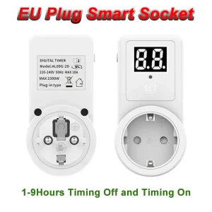 שקע חכם EU - שליטה מרחוק, טיימר וטעינה