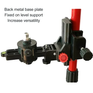 תומך פילוס מקצועי מתכוונן 360 מעלות - לתקרה וקיר