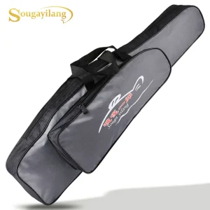 תיק דיג נייד Sougayilang - תיק מקל דיג חיצוני