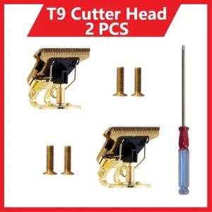 תער שיער חשמלי מקצועי T9 - להב חיתוך מתכת