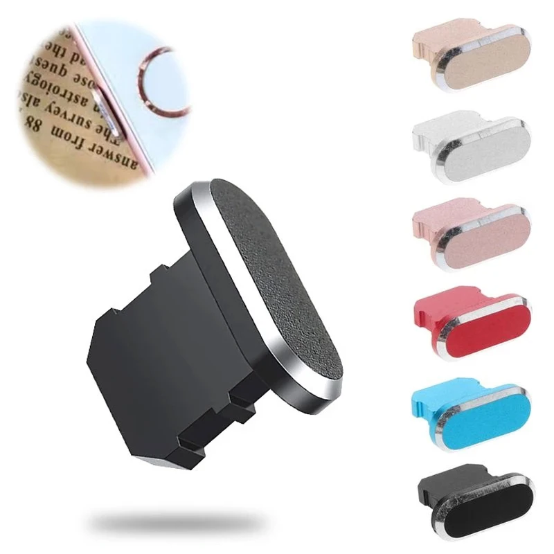 תקע הגנה לאייפון - 2 יחידות - כיסוי נגד אבק