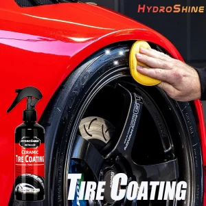 תרסיס צמיגים Hydroshine - ברק, ניקוי והגנה לצמיגים