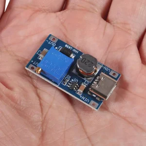 10 יח׳ MT3608 - מעלה מתח USB מתכוונן 2-24V