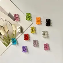 10 מגנטים למקרר דוב מתוק - מדבקות ללוח גיר