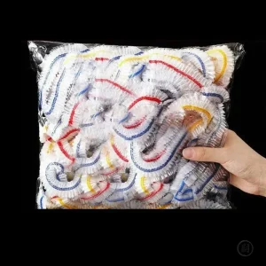 100 כיסויי אוכל אלסטיים-לשימור מזון טרי