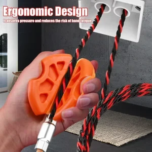 1,2 יח' מכשיר משיכת חוט נייד- כלי חשמלאי מקצועי