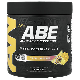 ABE Pre-Workout טרופי - 390 גרם - אנרגיה ומיקוד