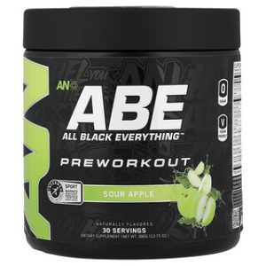 ABE Pre-Workout תפוח חמוץ - 390 גרם - לאימון עוצמתי