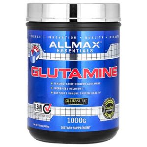 ALLMAX Glutamine 2.2 lbs - תוסף גלוטמין איכותי לשרירים