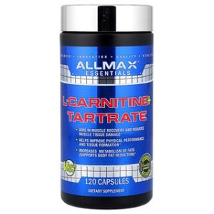 ALLMAX L-Carnitine + Tartrate 120 כמוסות - לשיפור ביצועים