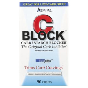 Absolute Nutrition CBlock- חוסם פחמימות , 90 קפליות