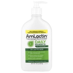 AmLactin קרם לחות יומי 400 גרם - לעור יבש ורענן