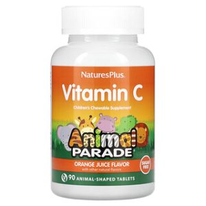 Animal Parade Vitamin C - לילדים ללא סוכר - 90 טבליות