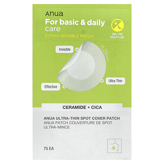 Anua - Ultra-Thin Spot Cover Patch 75 יחידות - כיסוי פצעונים