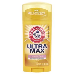Arm & Hammer UltraMax - דאודורנט מוצק Powder Fresh